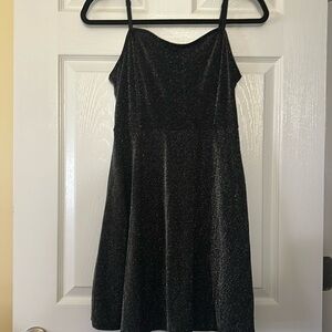 Sparkly Black Cocktail Dress